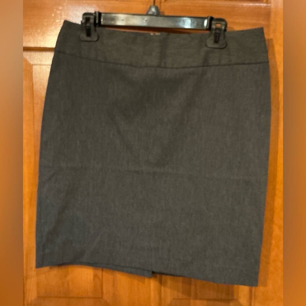 George Charcoal Pencil Skirt